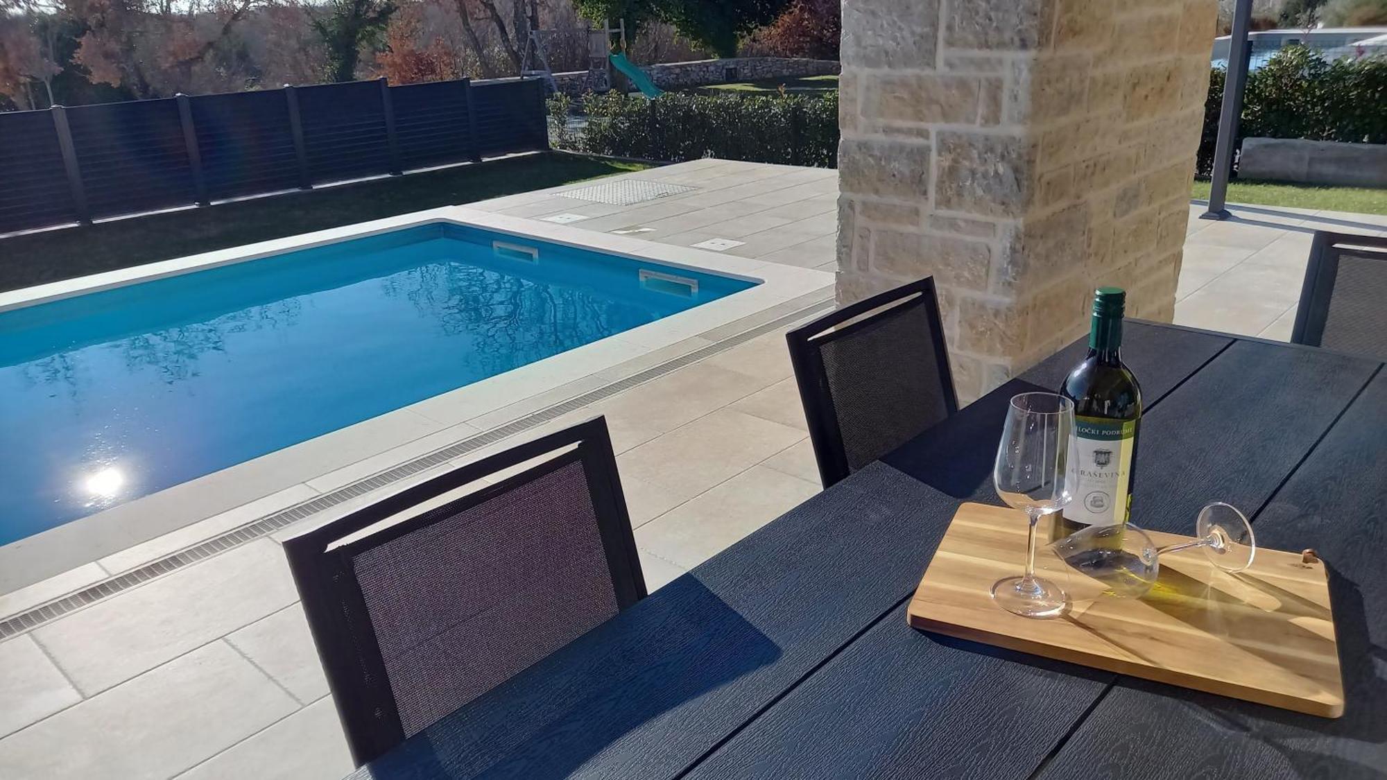 Villa Oskar Istrien Sveti Lovreč Pazenatički Eksteriør billede
